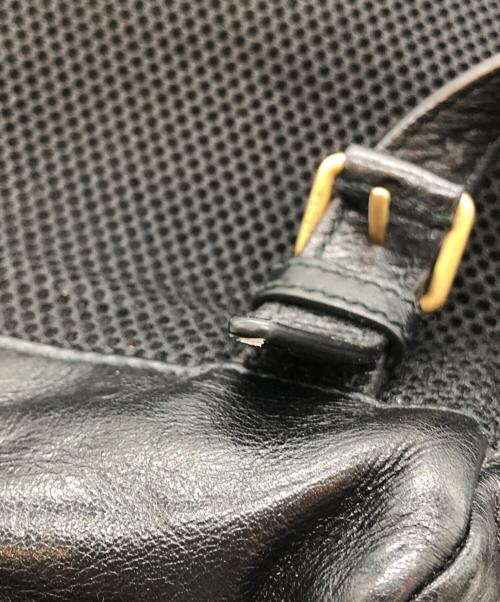 GUCCI（グッチ）GUCCI (グッチ) GGマーモント, リベル バックパック (GG Marmont Re(belle) Backpack) ブラックの古着・服飾アイテム