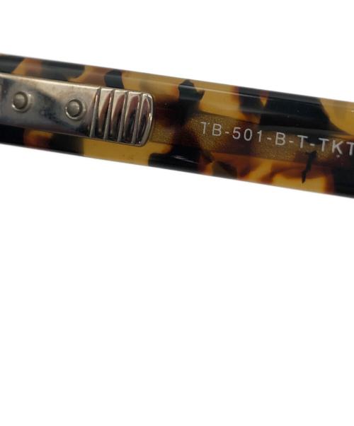 Thom Browne（トムブラウン）Thom Browne (トムブラウン) サングラス ベージュの古着・服飾アイテム