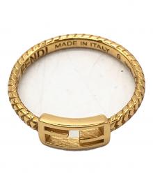 FENDI（フェンディ）の古着「バゲット リング」｜ゴールド