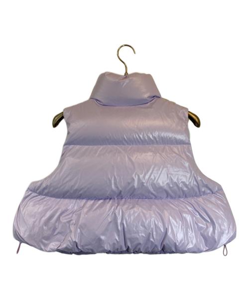 LE PHIL（ル フィル）LE PHIL (ル フィル) リバーシブルボリュームダウンベスト パープル サイズ:F 未使用品の古着・服飾アイテム