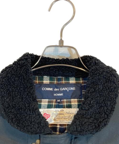COMME des GARCONS HOMME（コムデギャルソン オム）COMME des GARCONS HOMME (コムデギャルソン オム) the British Millerain (ザ ブリティッシュ ミラレイン) ダウンベスト/the British Millerain ブラック サイズ:Mの古着・服飾アイテム