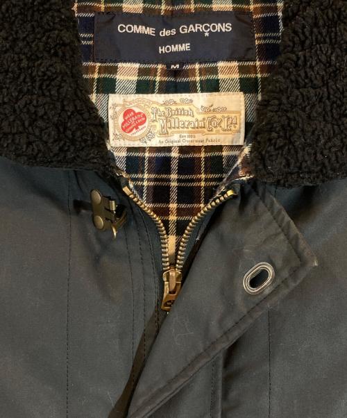 COMME des GARCONS HOMME（コムデギャルソン オム）COMME des GARCONS HOMME (コムデギャルソン オム) the British Millerain (ザ ブリティッシュ ミラレイン) ダウンベスト/the British Millerain ブラック サイズ:Mの古着・服飾アイテム