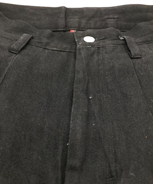 SHINYA KOZUKA（シンヤコズカ）SHINYA KOZUKA (シンヤコズカ) STUDIOUS (ステュディオス) Hi BAGGY DENIM ブラック サイズ:SIZE Sの古着・服飾アイテム