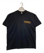 WACKO MARIA×BUDSPOOLワコマリア×バッズプール）の古着「マリア プリントTシャツ」｜ブラック