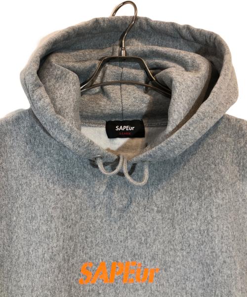SAPEur（サプール）SAPEur (サプール) MASATOSHI HAMADA HOODIE グレー サイズ:SIZE XLの古着・服飾アイテム