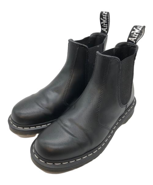 Dr.Martens（ドクターマーチン）Dr.Martens (ドクターマーチン) サイドゴアブーツ ブラック サイズ:SIZE UK9の古着・服飾アイテム