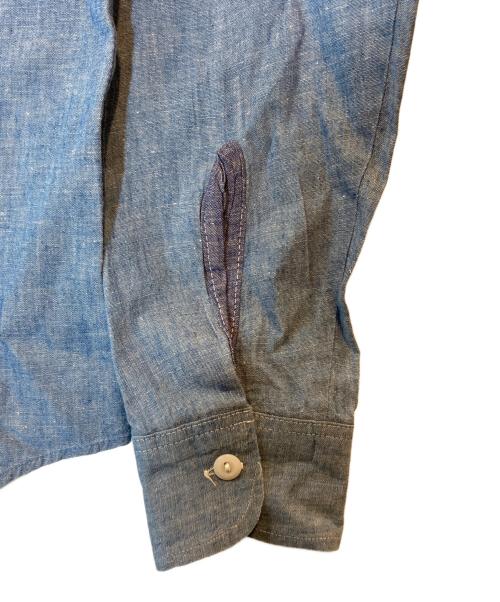 WASHINGTON DEE CEE（ワシントンディーシー）WASHINGTON DEE CEE (ワシントンディーシー) BLUE CHAMBRAY WORK SHIRT インディゴ サイズ:SIZE 141/2の古着・服飾アイテム