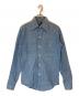 WASHINGTON DEE CEE（ワシントンディーシー）の古着「BLUE CHAMBRAY WORK SHIRT」｜インディゴ