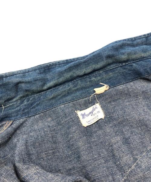 Wrangler（ラングラー）Wrangler (ラングラー) 27MW デニムウエスタンシャツ インディゴ サイズ:15 1/2-35の古着・服飾アイテム