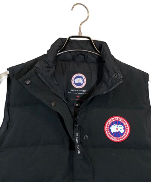 CANADA GOOSE（カナダグース）CANADA GOOSE (カナダグース) FREESTYLE VEST ブラック サイズ:SIZE Sの古着・服飾アイテム
