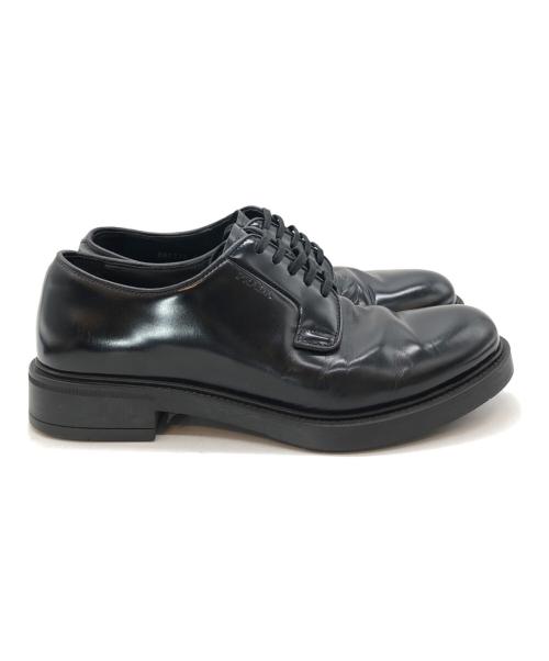 PRADA（プラダ）PRADA (プラダ) ドレスシューズ ブラック サイズ:6の古着・服飾アイテム