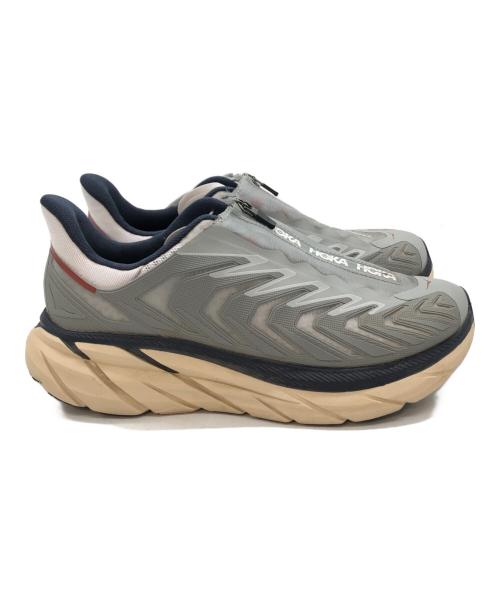 HOKAONEONE（ホカオネオネ）HOKAONEONE (ホカオネオネ) PROJECT CLIFTON（プロジェクト クリフトン） グレー サイズ:27.5ｃｍの古着・服飾アイテム