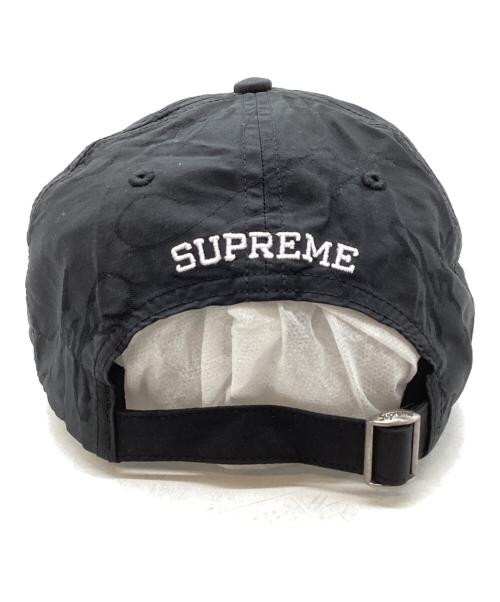SUPREME（シュプリーム）Supreme (シュプリーム) Script Logo Fitted 6-Panel　スクリプトロゴ　6パネル　キャップ ブラックの古着・服飾アイテム