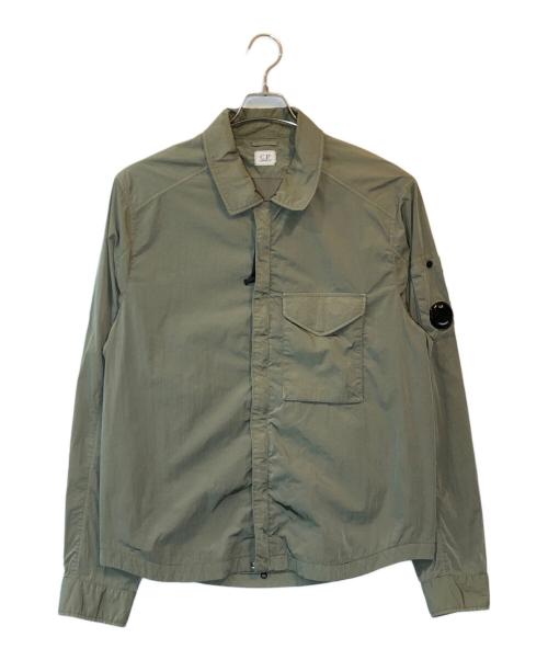 C.P COMPANY（シーピーカンパニー）C.P COMPANY (シーピーカンパニー) CHROME-R OVERSHIRT（クロムアールオーバーシャツ） カーキ サイズ:Lの古着・服飾アイテム