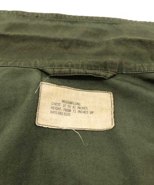 US ARMY（ユーエスアーミー）US ARMY (ユーエスアーミー) ジャングルファティーグ3rdジャケット カーキ サイズ:MEDIUMーLONGの古着・服飾アイテム
