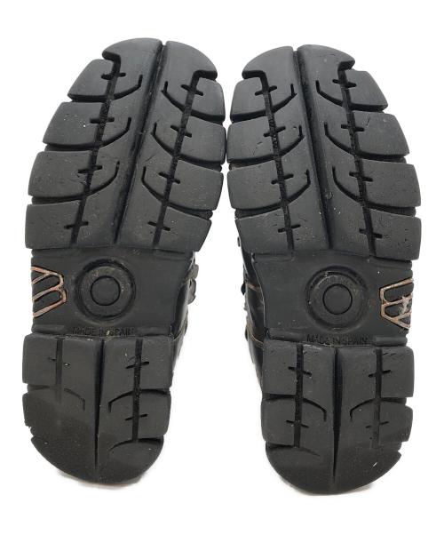 NEW ROCK（ニューロック）NEW ROCK (ニューロック) 厚底ブーツ グレー サイズ:39の古着・服飾アイテム