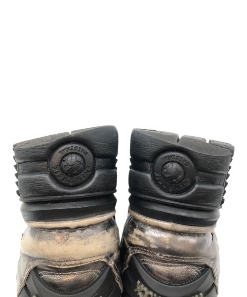 NEW ROCK（ニューロック）NEW ROCK (ニューロック) 厚底ブーツ グレー サイズ:39の古着・服飾アイテム