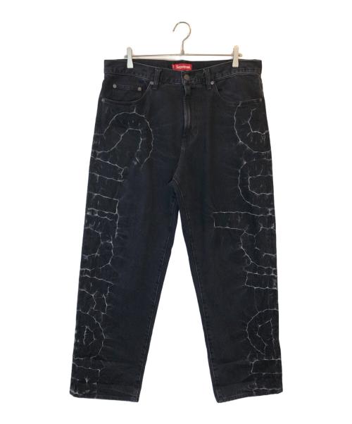 SUPREME（シュプリーム）Supreme (シュプリーム) 23SS SHIBORI LOOSE FIT JEAN ブラック サイズ:36の古着・服飾アイテム