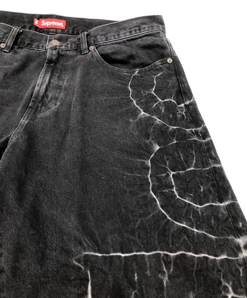 SUPREME（シュプリーム）Supreme (シュプリーム) 23SS SHIBORI LOOSE FIT JEAN ブラック サイズ:36の古着・服飾アイテム