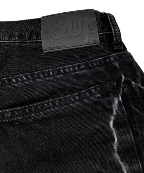 SUPREME（シュプリーム）Supreme (シュプリーム) 23SS SHIBORI LOOSE FIT JEAN ブラック サイズ:36の古着・服飾アイテム