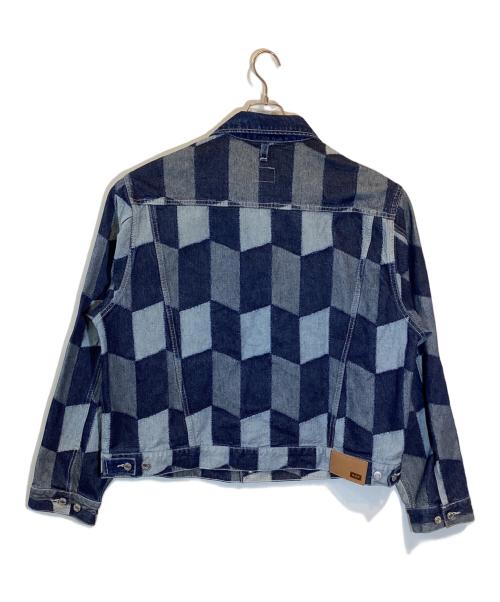 HUF（ハフ）HUF (ハフ) PATCHWORK DENIM JACKET インディゴ サイズ:SIZE XXLの古着・服飾アイテム