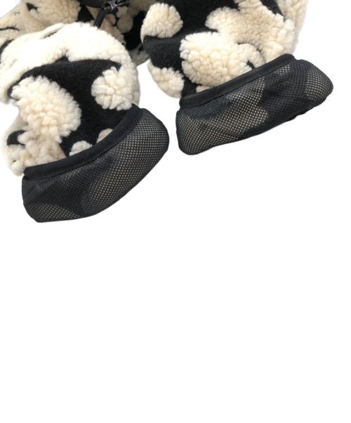 HUF（ハフ）HUF (ハフ) ハイパイルジャカードフリースジャケット ホワイト×ブラック サイズ:SIZE XLの古着・服飾アイテム