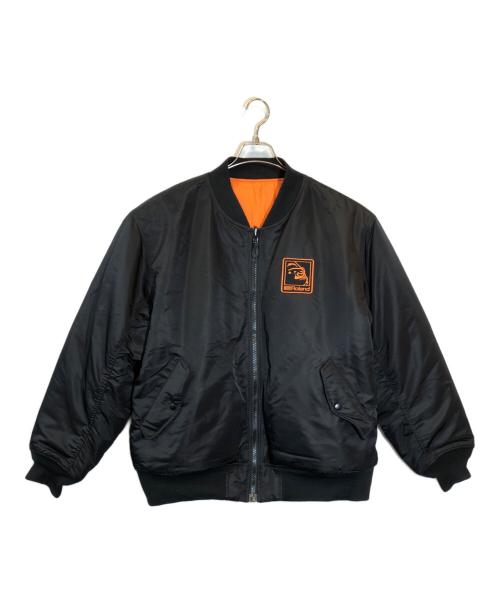 X-LARGE（エクストララージ）X-LARGE (エクストララージ) ROLAND (ローランド) MA-1ジャケット ブラック サイズ:SIZE XLの古着・服飾アイテム