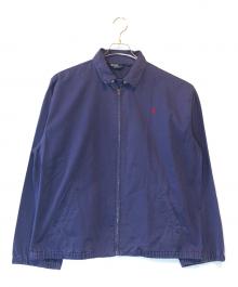 POLO RALPH LAUREN（ポロ・ラルフローレン）の古着「スイングトップ」｜ネイビー