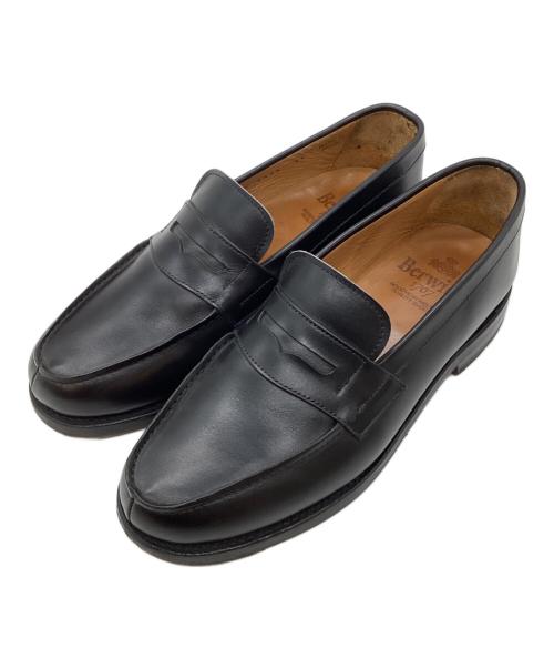 berwick（バーウィック）berwick (バーウィック) コインローファー ブラック サイズ:5 1/2の古着・服飾アイテム