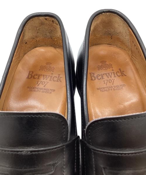 berwick（バーウィック）berwick (バーウィック) コインローファー ブラック サイズ:5 1/2の古着・服飾アイテム