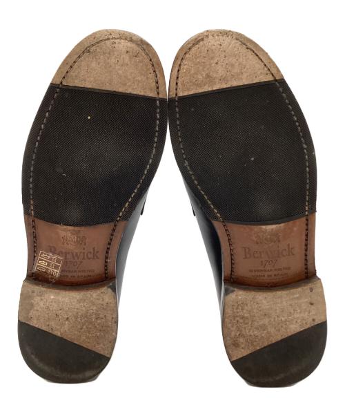 berwick（バーウィック）berwick (バーウィック) コインローファー ブラック サイズ:5 1/2の古着・服飾アイテム