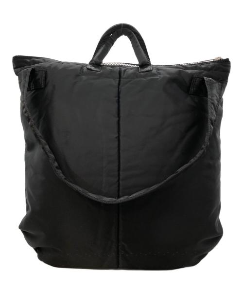 PORTER（ポーター）PORTER (ポーター) TANKER L 2WAY HELMETBAG ブラックの古着・服飾アイテム