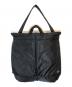 中古・古着 PORTER (ポーター) TANKER L 2WAY HELMETBAG ブラック：18000円