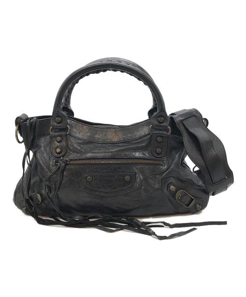 BALENCIAGA（バレンシアガ）BALENCIAGA (バレンシアガ) ザファースト ハンドバッグ ブラックの古着・服飾アイテム