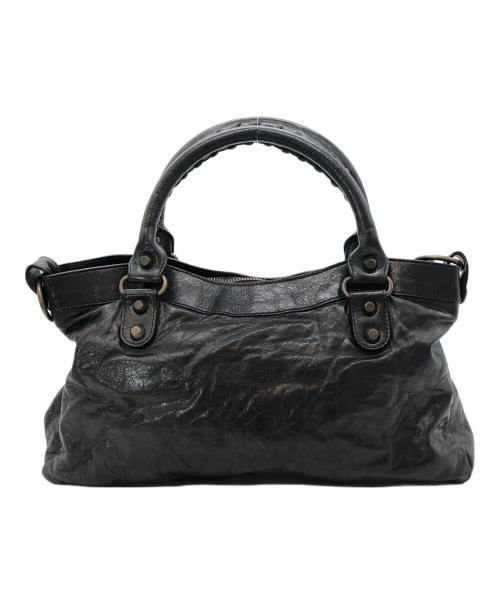 BALENCIAGA（バレンシアガ）BALENCIAGA (バレンシアガ) ザファースト ハンドバッグ ブラックの古着・服飾アイテム
