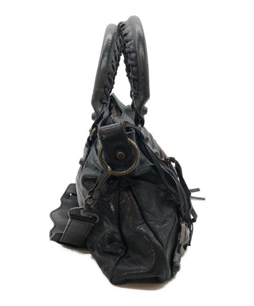 BALENCIAGA（バレンシアガ）BALENCIAGA (バレンシアガ) ザファースト ハンドバッグ ブラックの古着・服飾アイテム