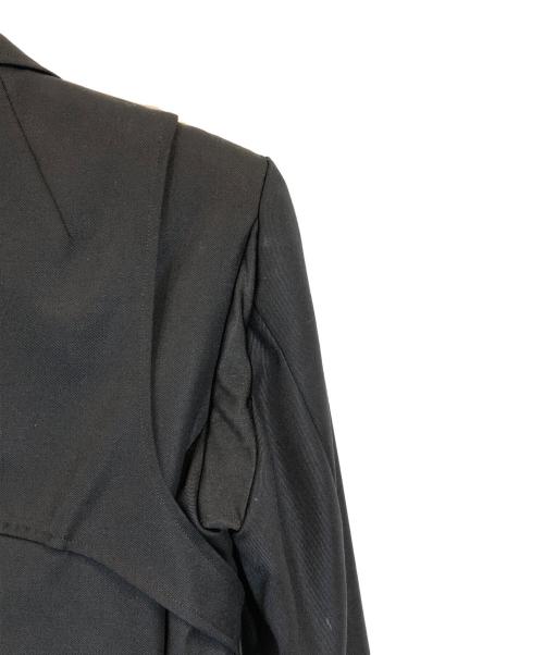 JOHN LAWRENCE SULLIVAN（ジョン ローレンス サリバン）JOHN LAWRENCE SULLIVAN (ジョン ローレンス サリバン) LAYERED JACKET ブラック サイズ:SIZE 44の古着・服飾アイテム