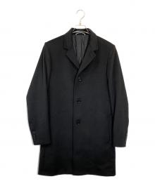 Dior（ディオール）の古着「クラシックカシミヤコート」｜ブラック