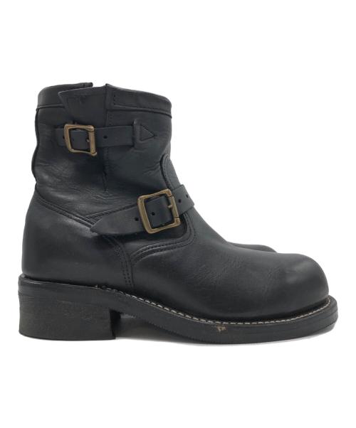 CHIPPEWA（チペワ）CHIPPEWA (チペワ) ENGINEER BOOTS BLACK OIL ブラック サイズ:7 1/2Eの古着・服飾アイテム