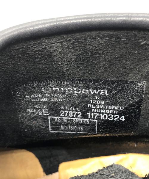 CHIPPEWA（チペワ）CHIPPEWA (チペワ) ENGINEER BOOTS BLACK OIL ブラック サイズ:7 1/2Eの古着・服飾アイテム