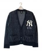KITH×MLB NEW YORKYANKEESキス×）の古着「カーディガン」｜ネイビー