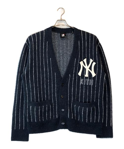 KITH（キス）KITH (キス) MLB NEW YORKYANKEES カーディガン ネイビー サイズ:Mの古着・服飾アイテム