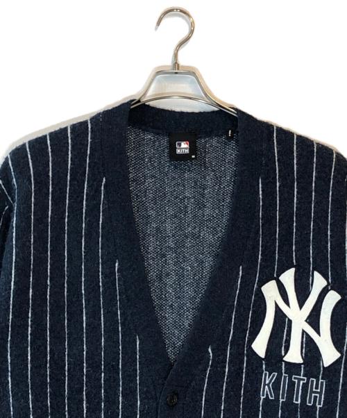 KITH（キス）KITH (キス) MLB NEW YORKYANKEES カーディガン ネイビー サイズ:Mの古着・服飾アイテム