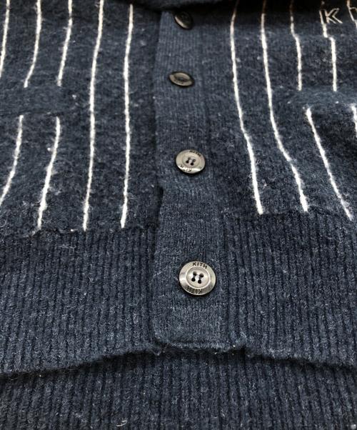 KITH（キス）KITH (キス) MLB NEW YORKYANKEES カーディガン ネイビー サイズ:Mの古着・服飾アイテム