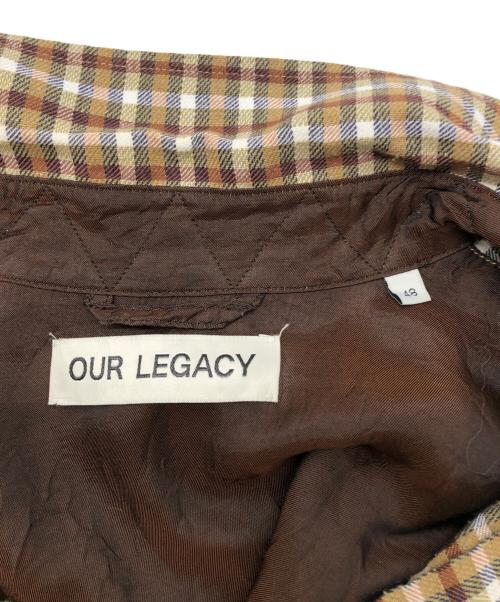 OUR LEGACY（アワーレガシー）OUR LEGACY (アワーレガシー) ABOVE SHIRT ブラウン サイズ:SIZE 48の古着・服飾アイテム
