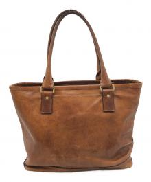 土屋鞄（ツチヤカバン）の古着「レザーハンドバッグ」｜ブラウン