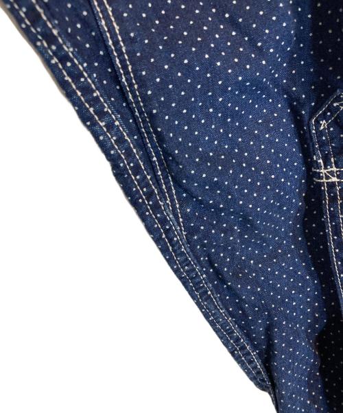 UNION SPECIAL OVERALLS（ユニオンスペシャルオーバーオールズ）UNION SPECIAL OVERALLS (ユニオンスペシャルオーバーオールズ) コンダクターシャツ ネイビー サイズ:15の古着・服飾アイテム