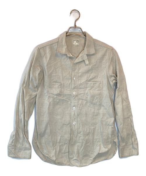 freewheelers（フリーホイーラーズ）FREEWHEELERS (フリーホイーラーズ) チェックシャツ ベージュ サイズ:SIZE 15の古着・服飾アイテム