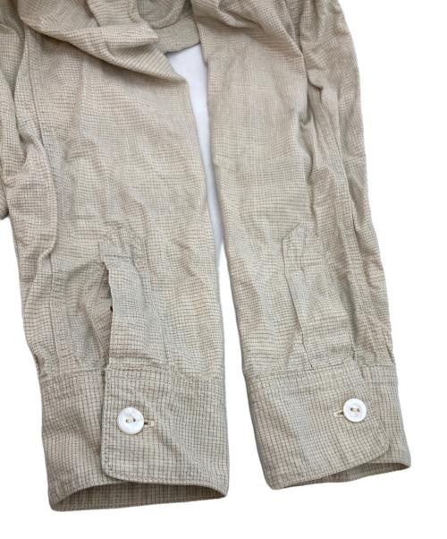 freewheelers（フリーホイーラーズ）FREEWHEELERS (フリーホイーラーズ) チェックシャツ ベージュ サイズ:SIZE 15の古着・服飾アイテム