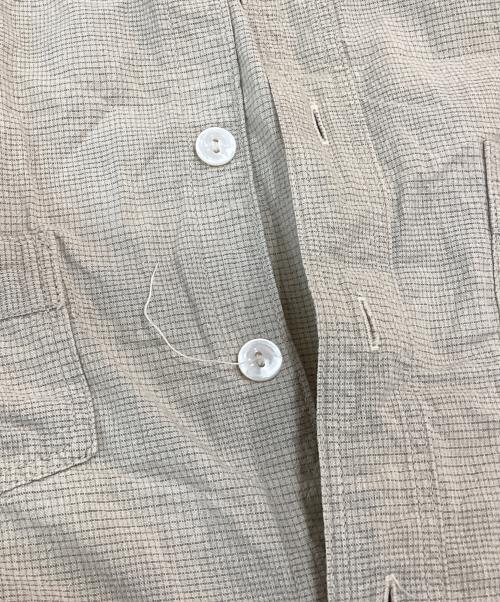 freewheelers（フリーホイーラーズ）FREEWHEELERS (フリーホイーラーズ) チェックシャツ ベージュ サイズ:SIZE 15の古着・服飾アイテム
